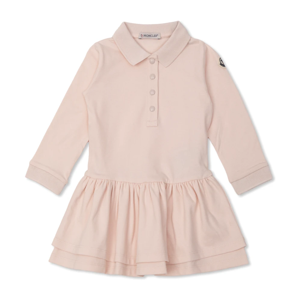 Moncler Pink Dresses, Unisex, 12 M, Polo Dress