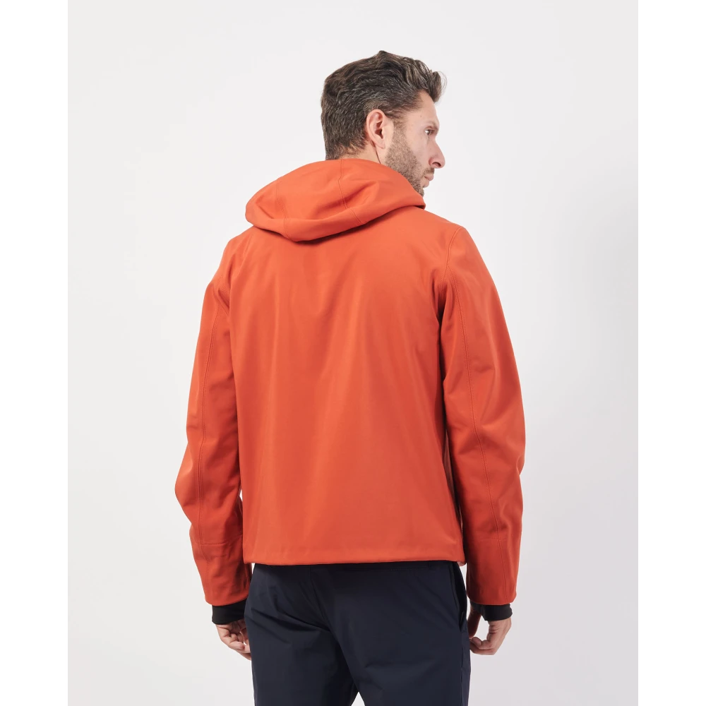 K-way Rode Urban Slim Jas Waterdicht Winddicht Red Heren