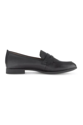 Klassisk Svart Damloafer