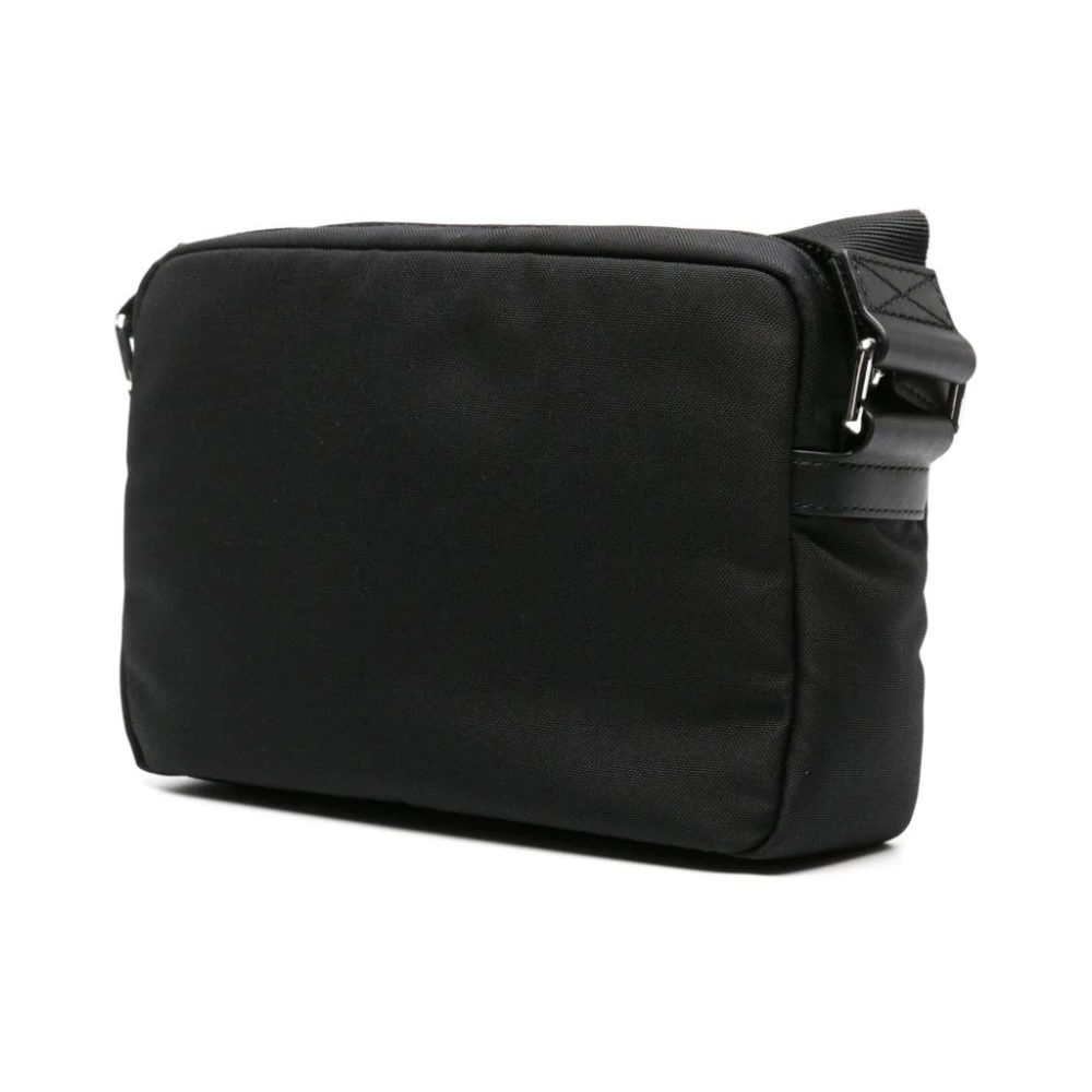 Kenzo Geëmbosseerde Logo Schoudertas Black Heren