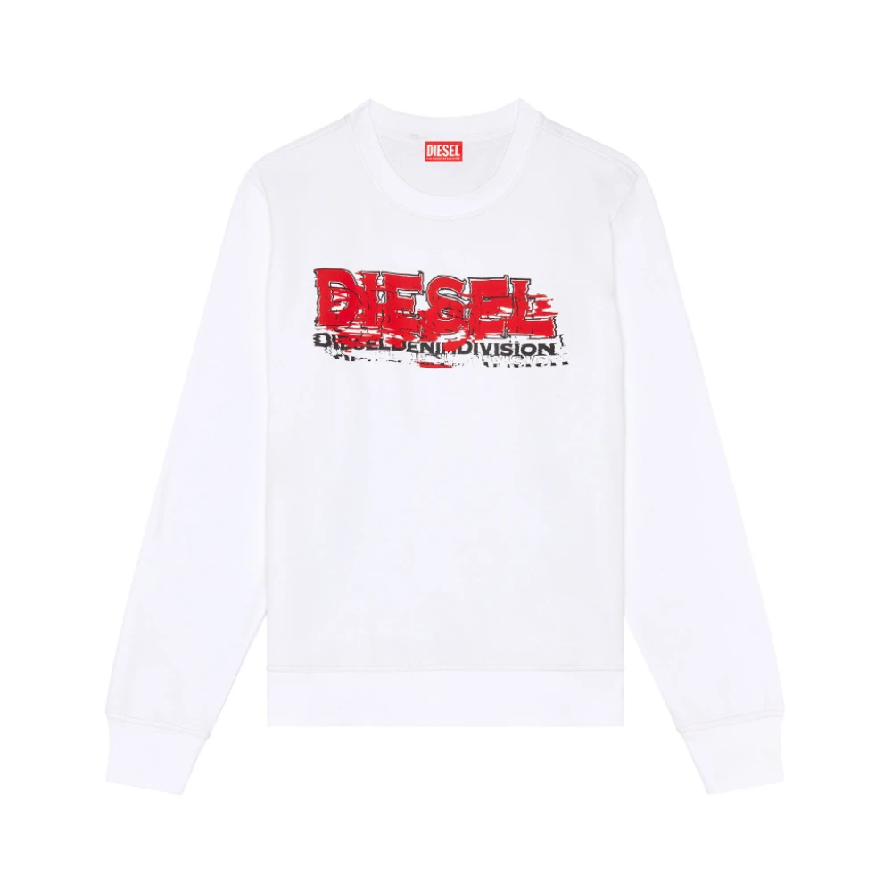 Diesel Sweatshirts White Heren