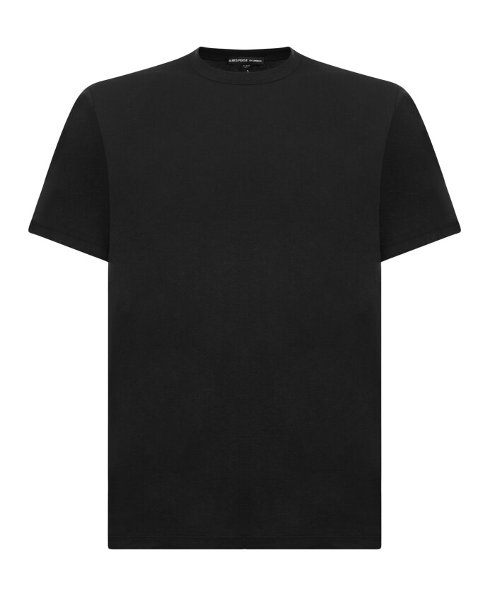 t-shirt-slim-fit-en-coton-noir