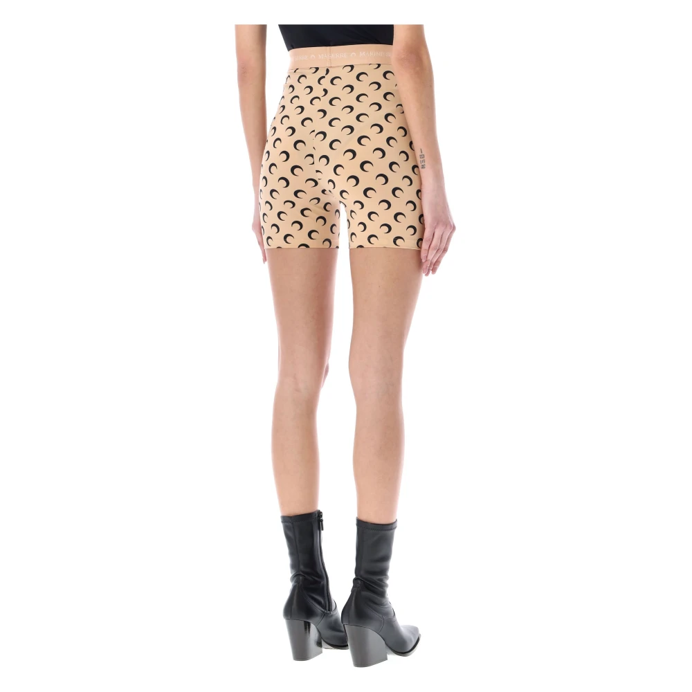 Marine Serre Shorts Beige Dames