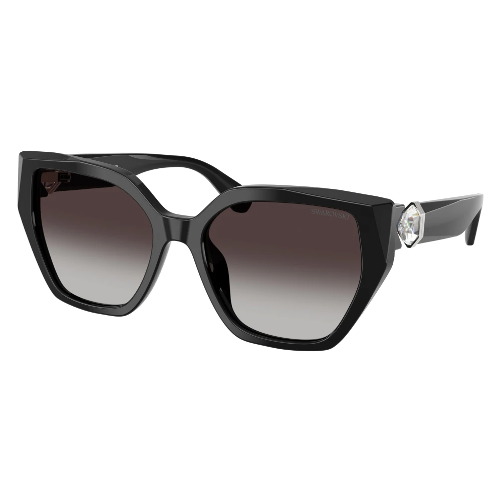 Swarovski , Sunglasses, Female, Black, 56 Mm, Sk6044u Sunglasses