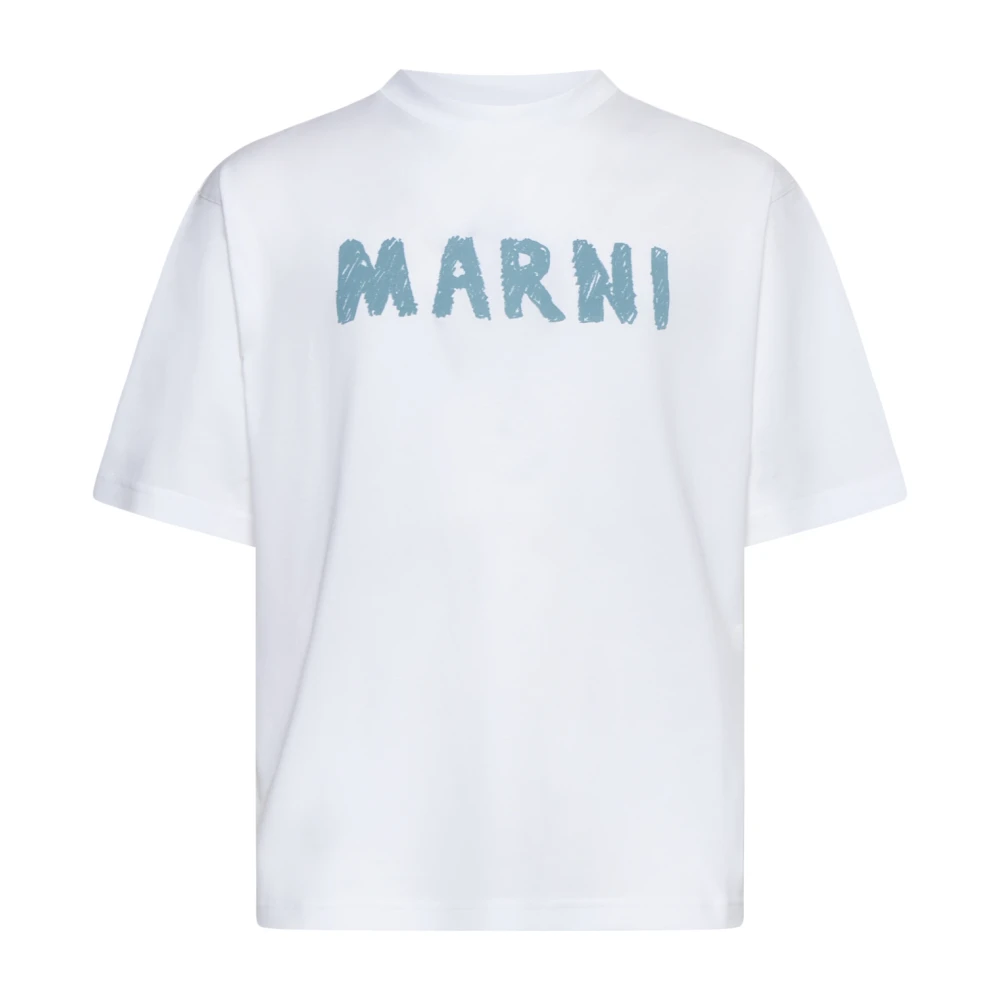 Marni Snygga T-shirts och Polos White, Herr