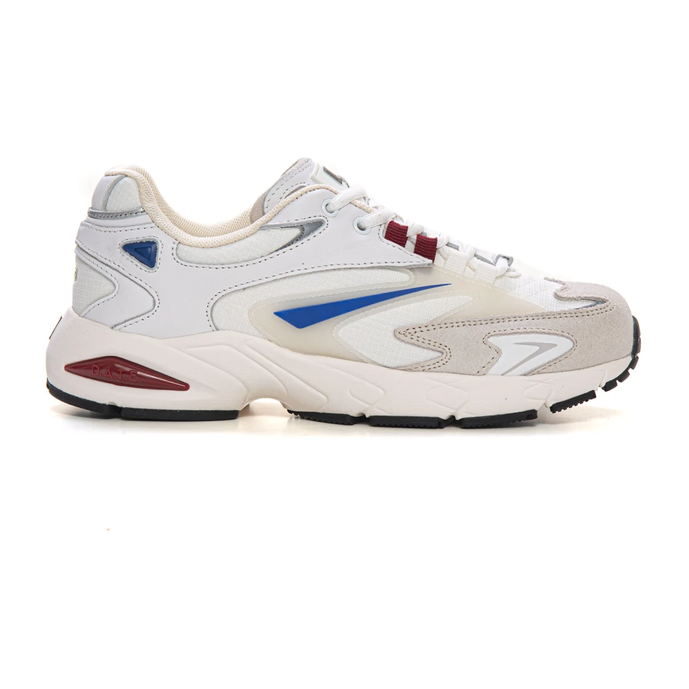 D.a.t.e. Sneakers van canvas en leer met net Heren Schoenen Veelkleurig Multicolor