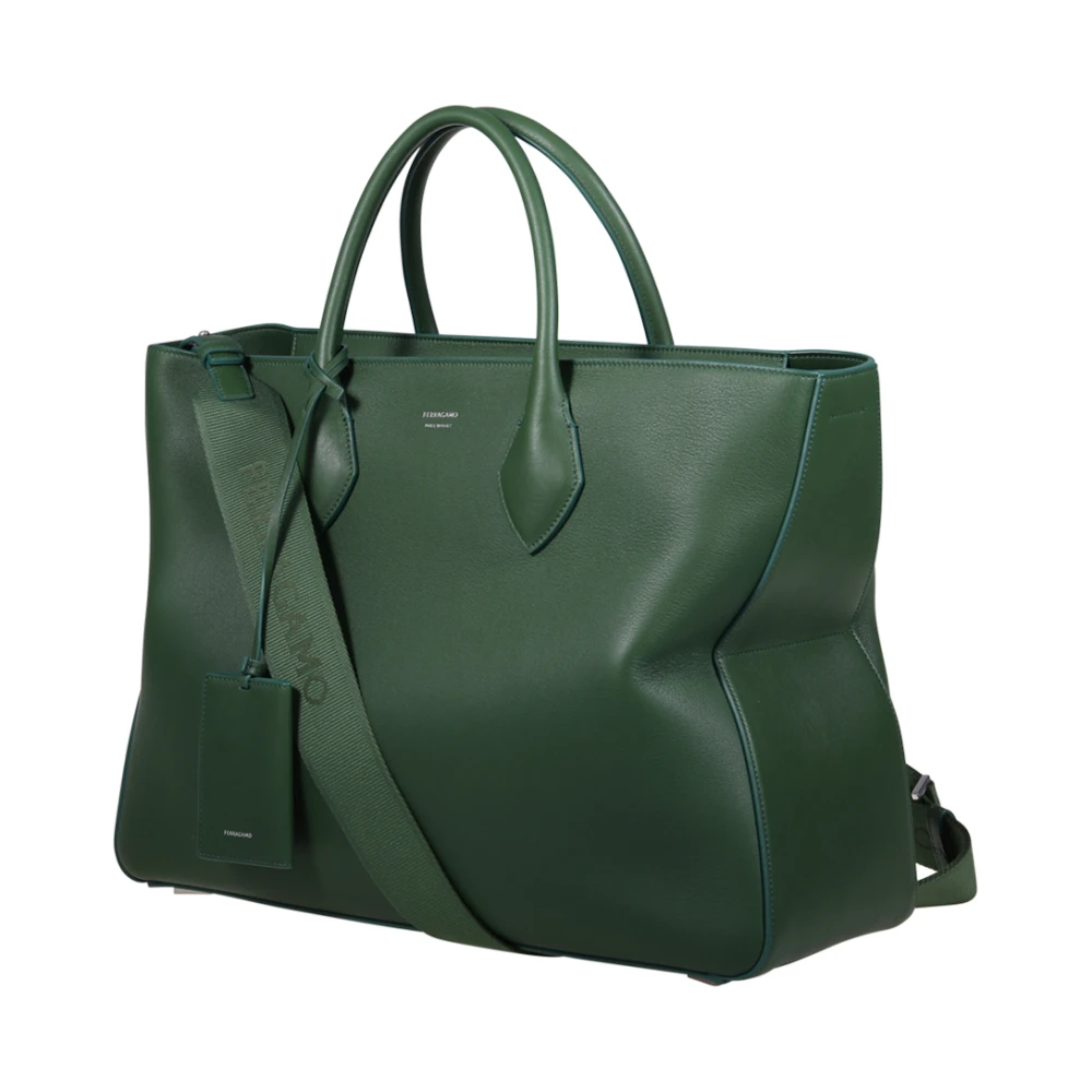 Salvatore Ferragamo Bosgroene Sterrentas Green Heren