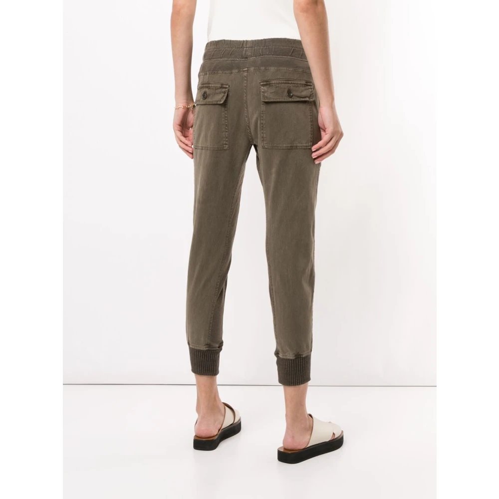 James Perse Gemengde media broek Green Dames