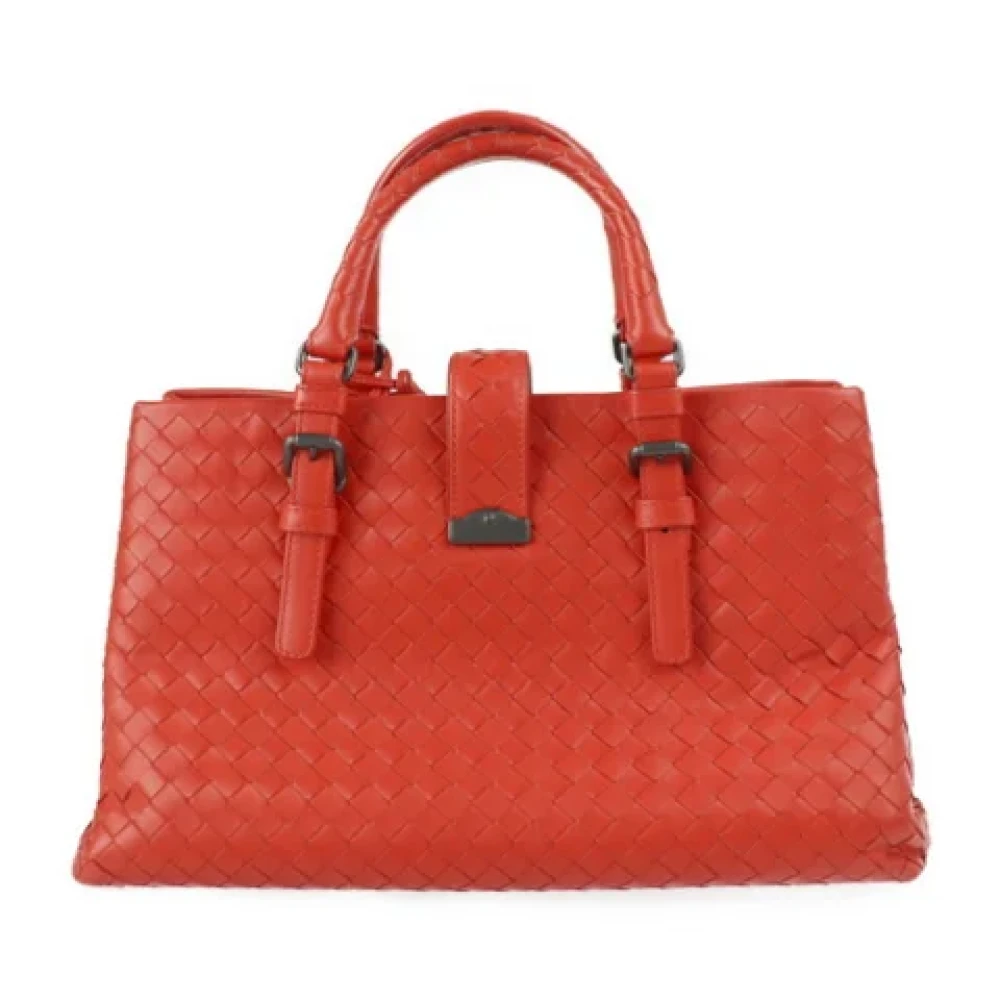 Bottega Veneta Vintage Pre-owned Leather totes Red Dames