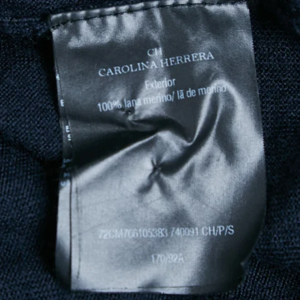 Carolina Herrera Pre-owned Fabric tops Blue Dames