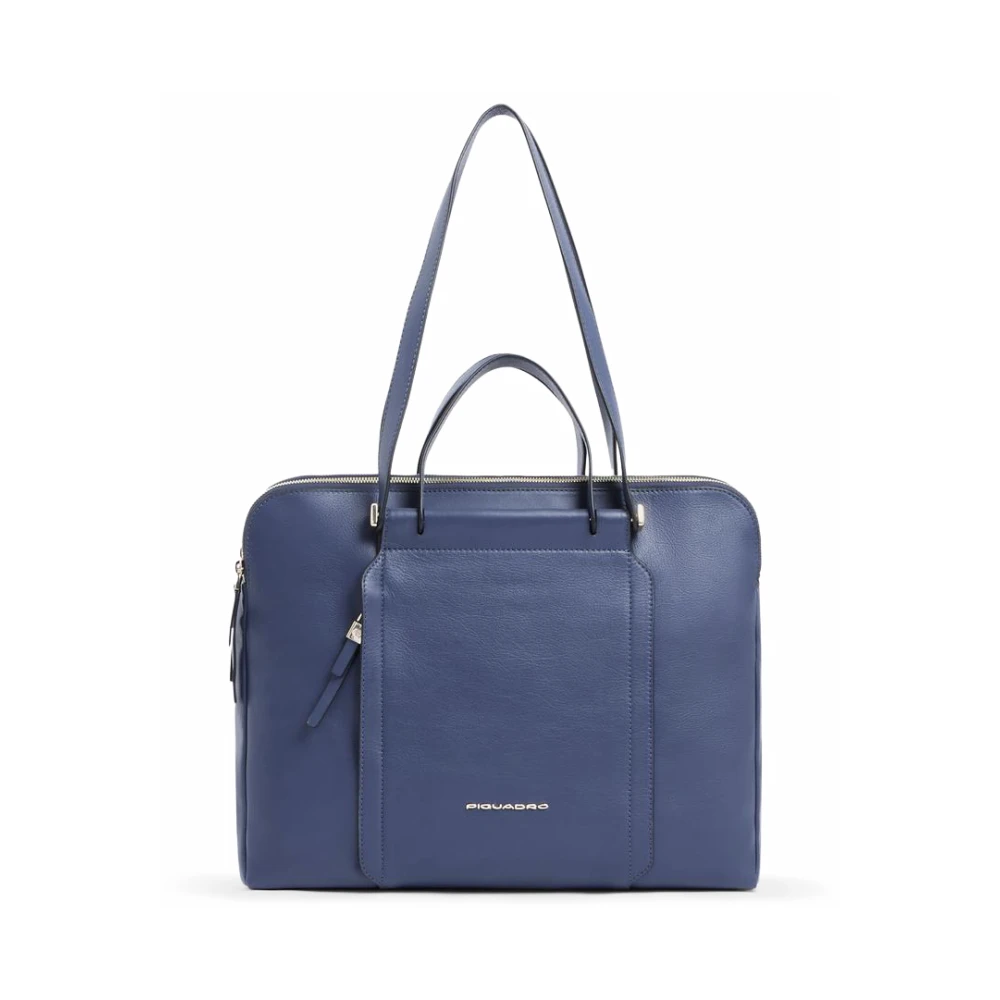 Piquadro Femme Bleu Sacs, Taille: One Size Sac Pour Ordinateur Et Ipad® Avec Protections Antichoc Et Rfid