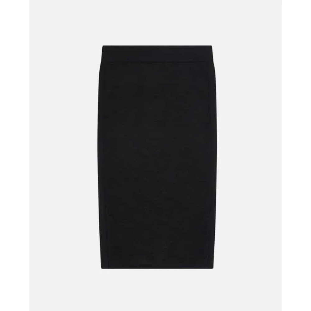 pinko Zwarte rok met Decantazione detail Black Dames