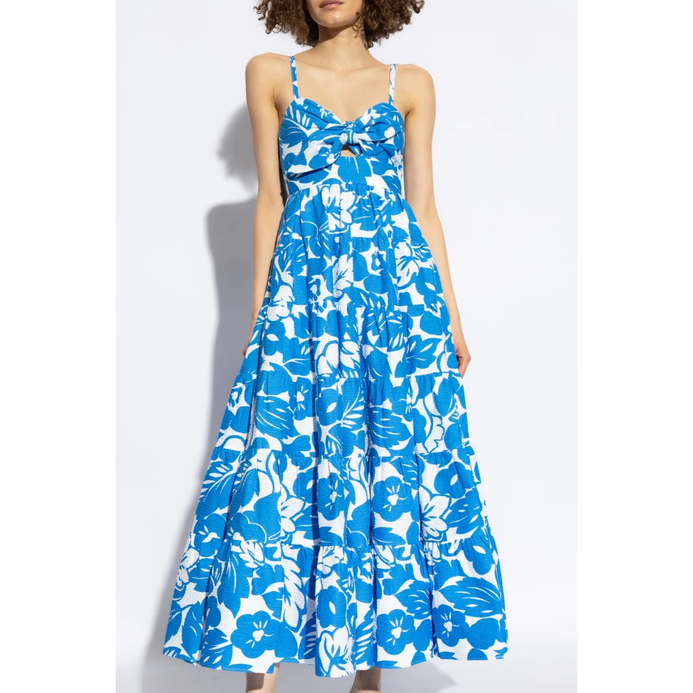 Kate Spade Bloemenpatroon jurk Blue Dames