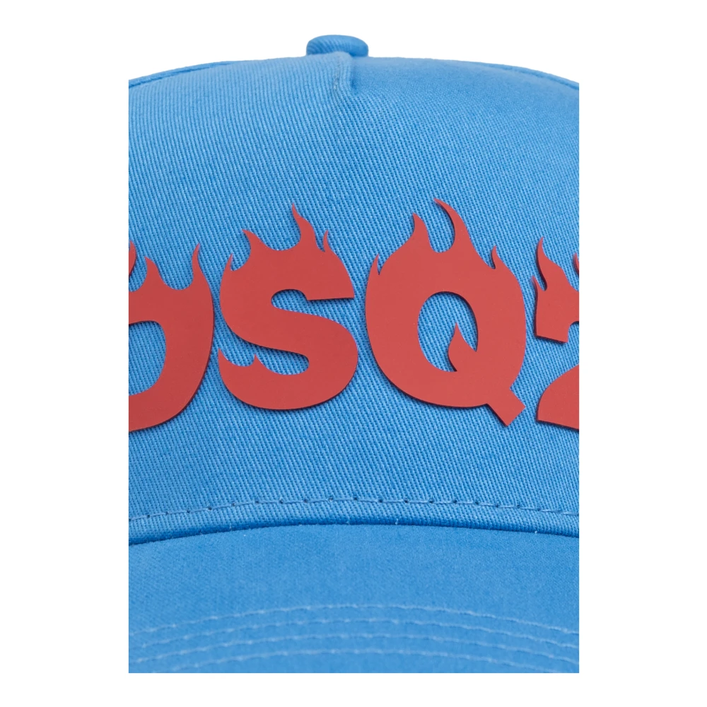 Dsquared2 Baseballpet Blue Heren