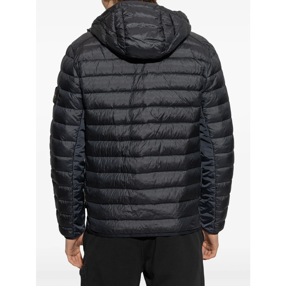 Stone Island Stijlvolle buitenjas Black Heren