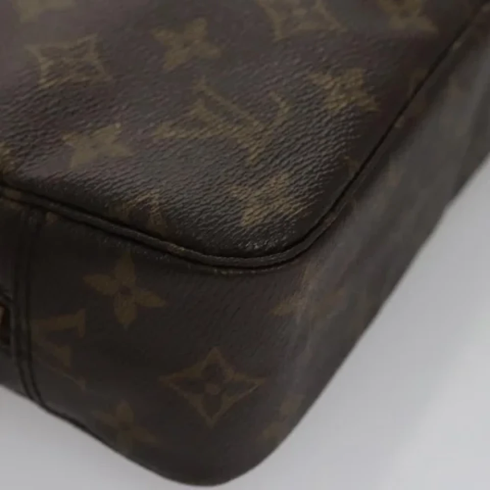 Louis Vuitton Vintage Pre-owned Canvas clutches Brown Dames