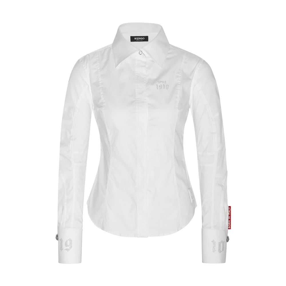 Borgo Suni Bianco Shirt White Dames