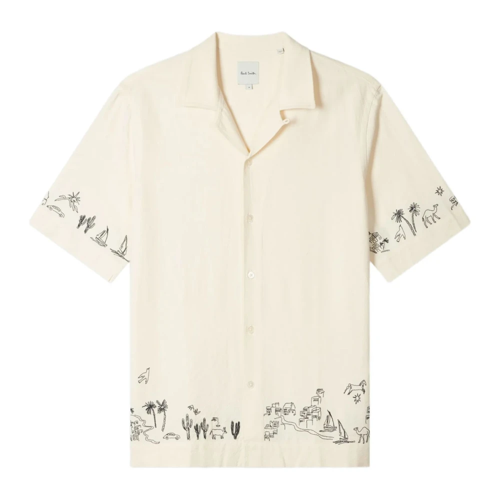 Paul Smith Herren Beige Shirts, Mgröße: