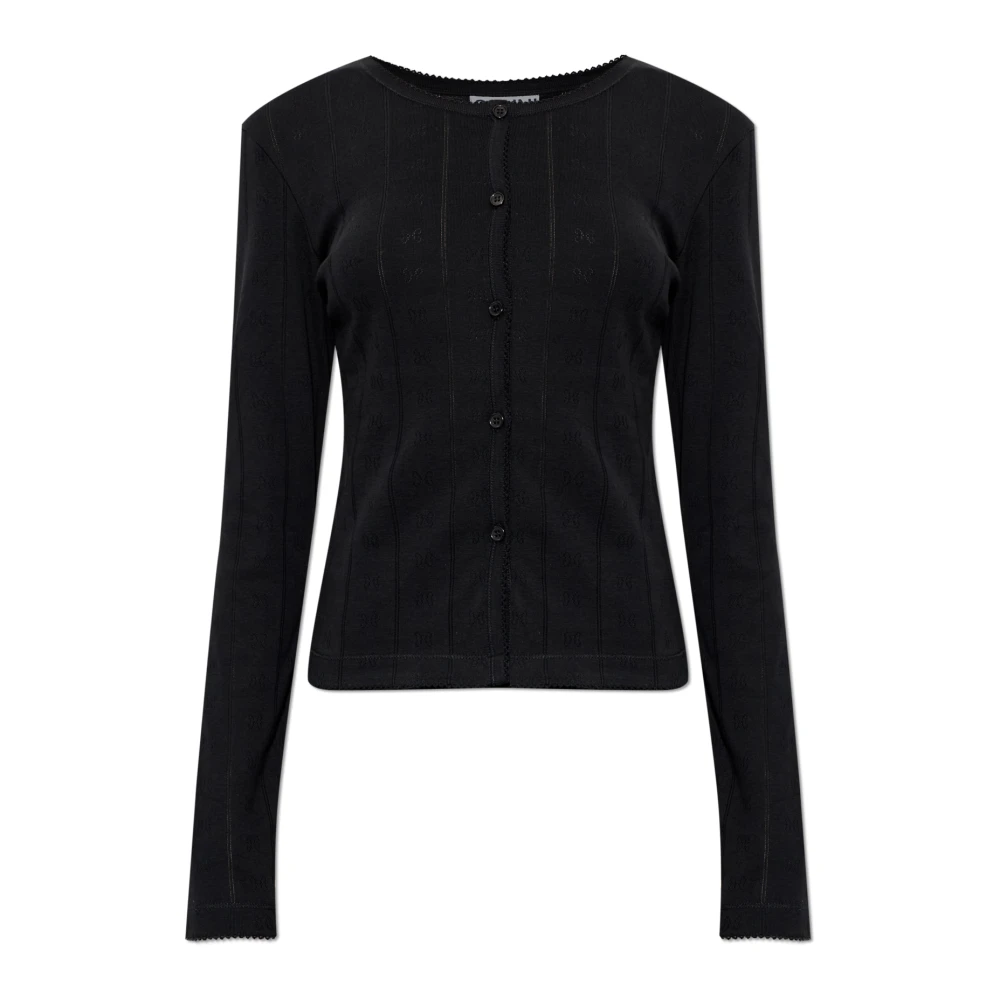 Ganni Donna Nero Maglie, Xs, New,