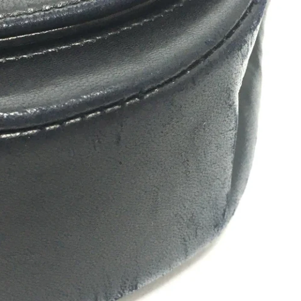 Chanel Vintage Pre-owned Leather chanel-bags Black Dames