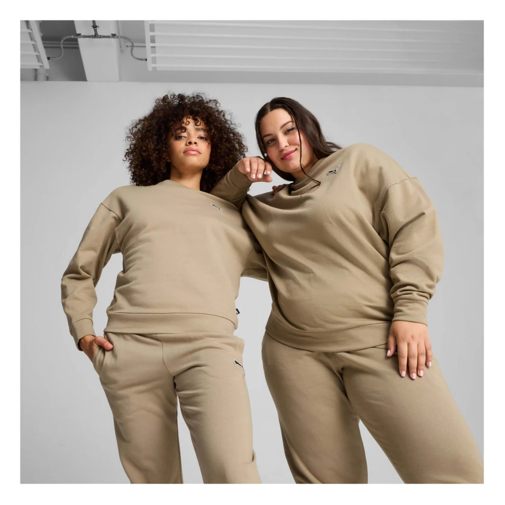Puma Betere Essentials Hoodie Beige Dames