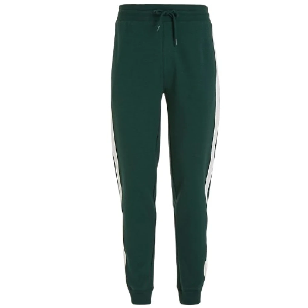 Tommy Hilfiger Men's Green Sweatpants,, Joggers Medium