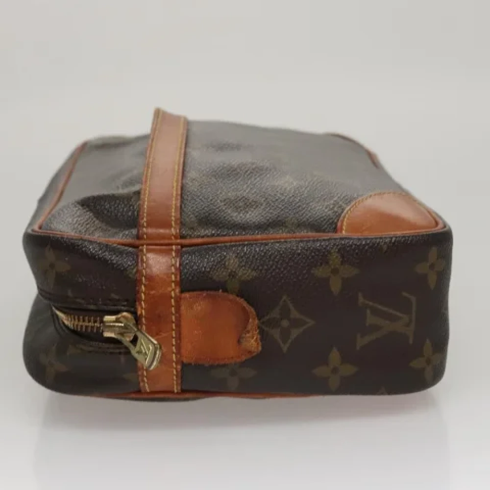 Louis Vuitton Vintage Pre-owned Canvas clutches Brown Dames