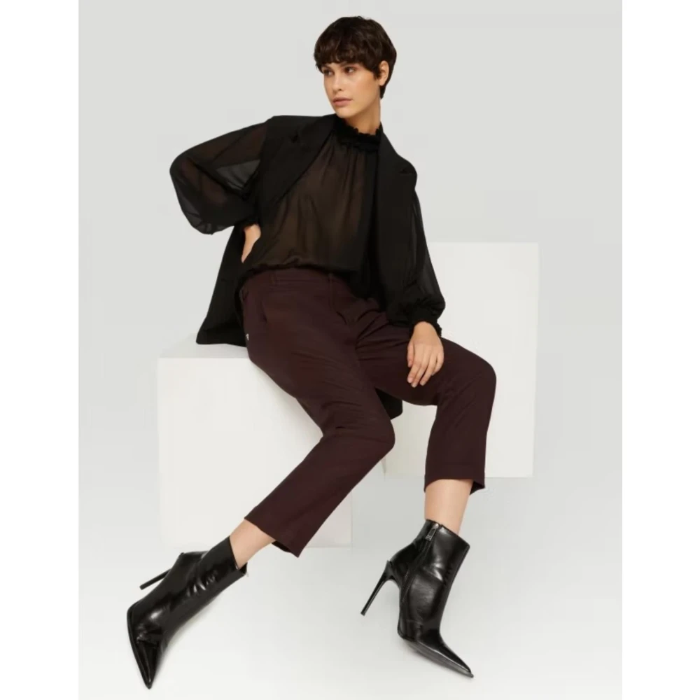 Dondup Ariel Broek Red Dames