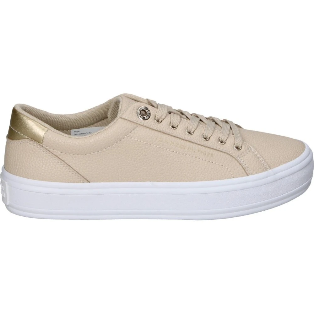 Tommy hilfiger gouden schoenen new arrivals