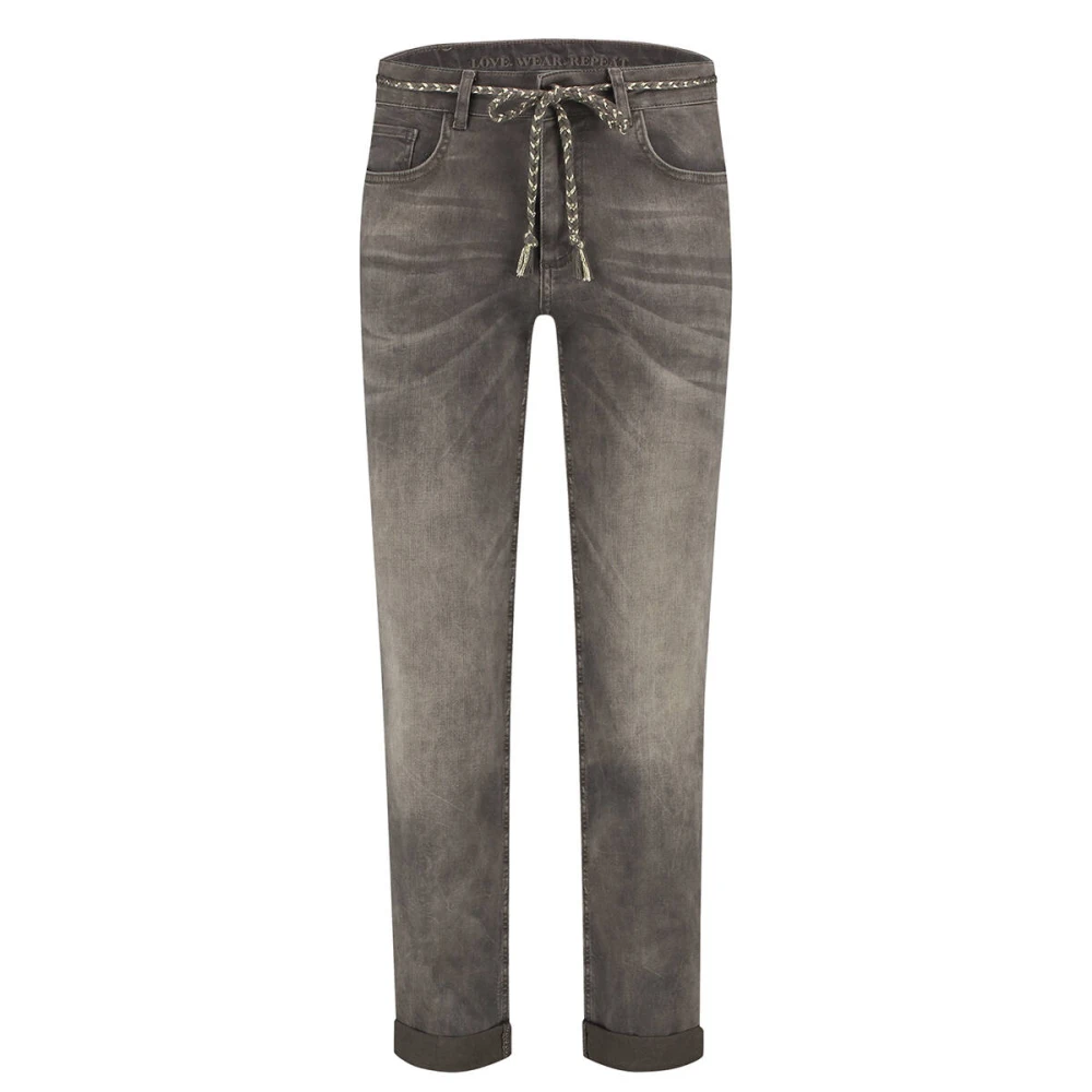Parami Vintage Denim Jeans Fw241.127091 Beige Dames