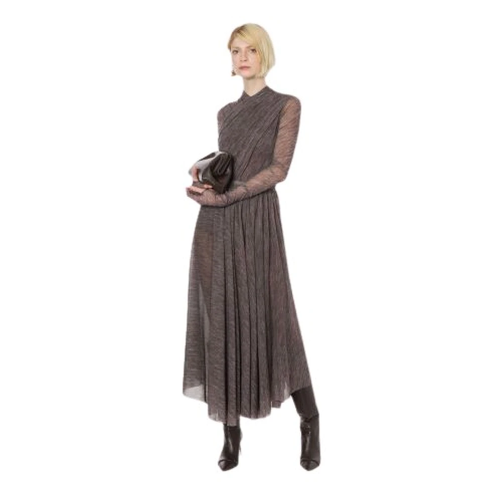 Philosophy di Lorenzo Serafini Donkergrijze Asymmetrische Midi Rok Gray Dames