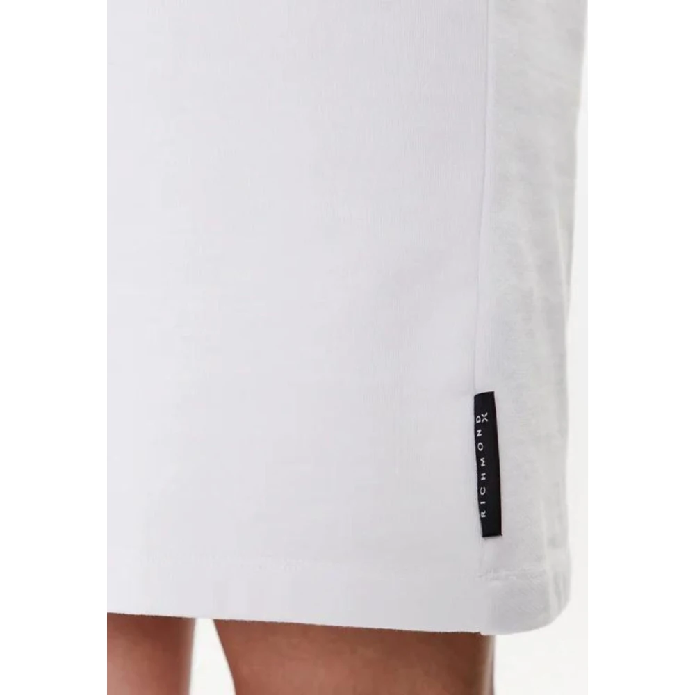 John Richmond Fleece Jurk voor Vrouwen White Dames