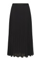 jupe-plissee-noire-style-a-line
