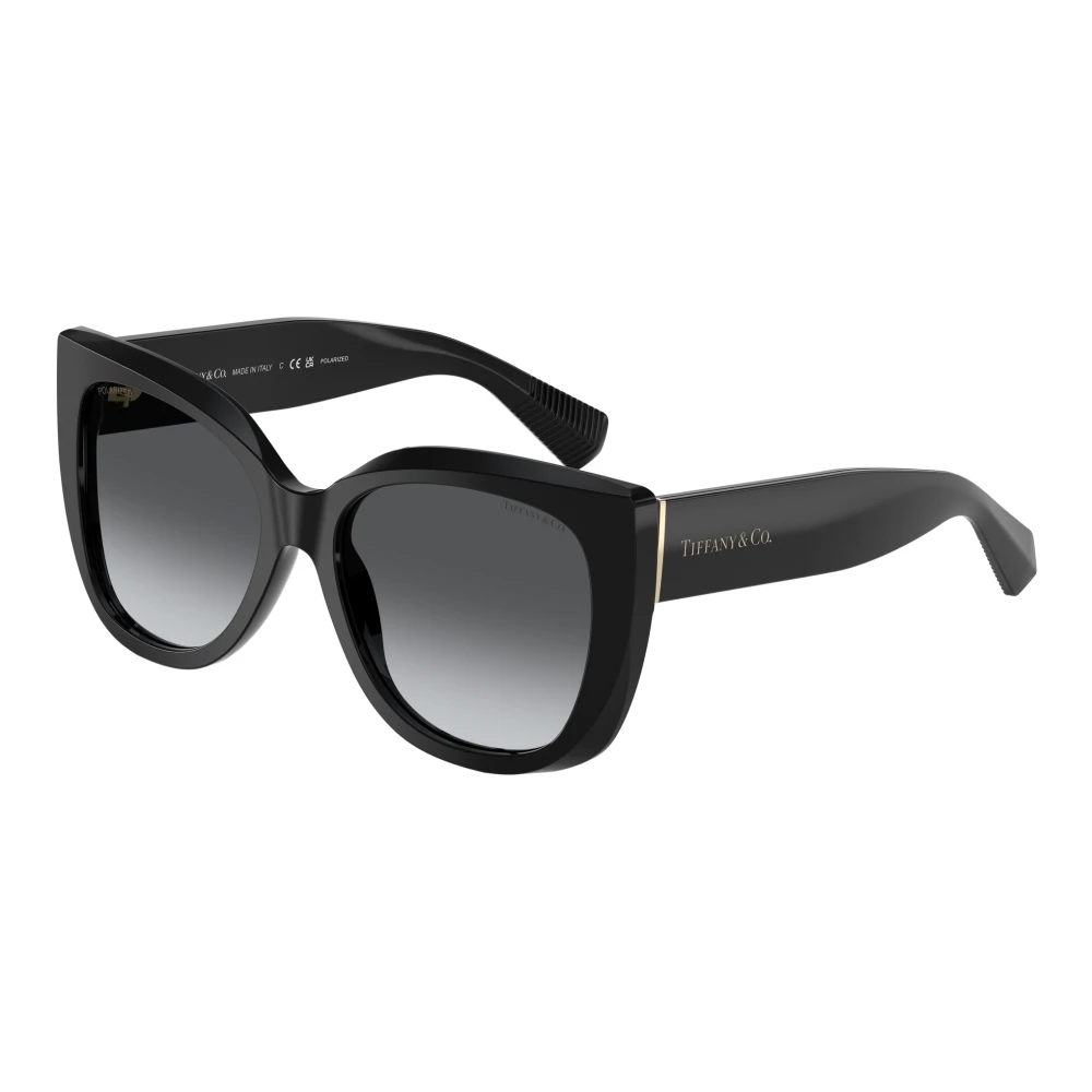Tiffany & Co. Woman Sunglass TF4229 - Frame color: Black, Lens color: Polarized Grey Gradient - Image 4