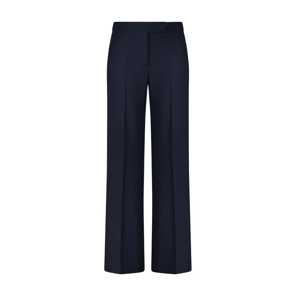 Windsor Elegante Marlene Broek met Plooi Blue Dames