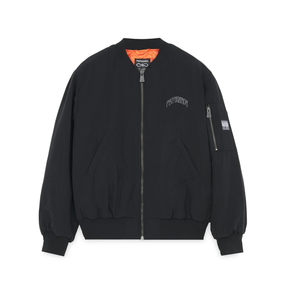 Propaganda Zwarte Triangle Deer Bomberjack Black Heren