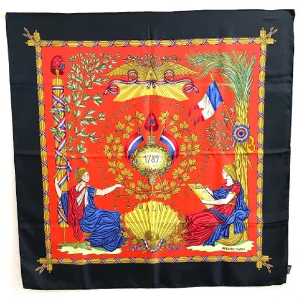 Hermès Vintage Pre-owned Fabric scarves Multicolor Dames