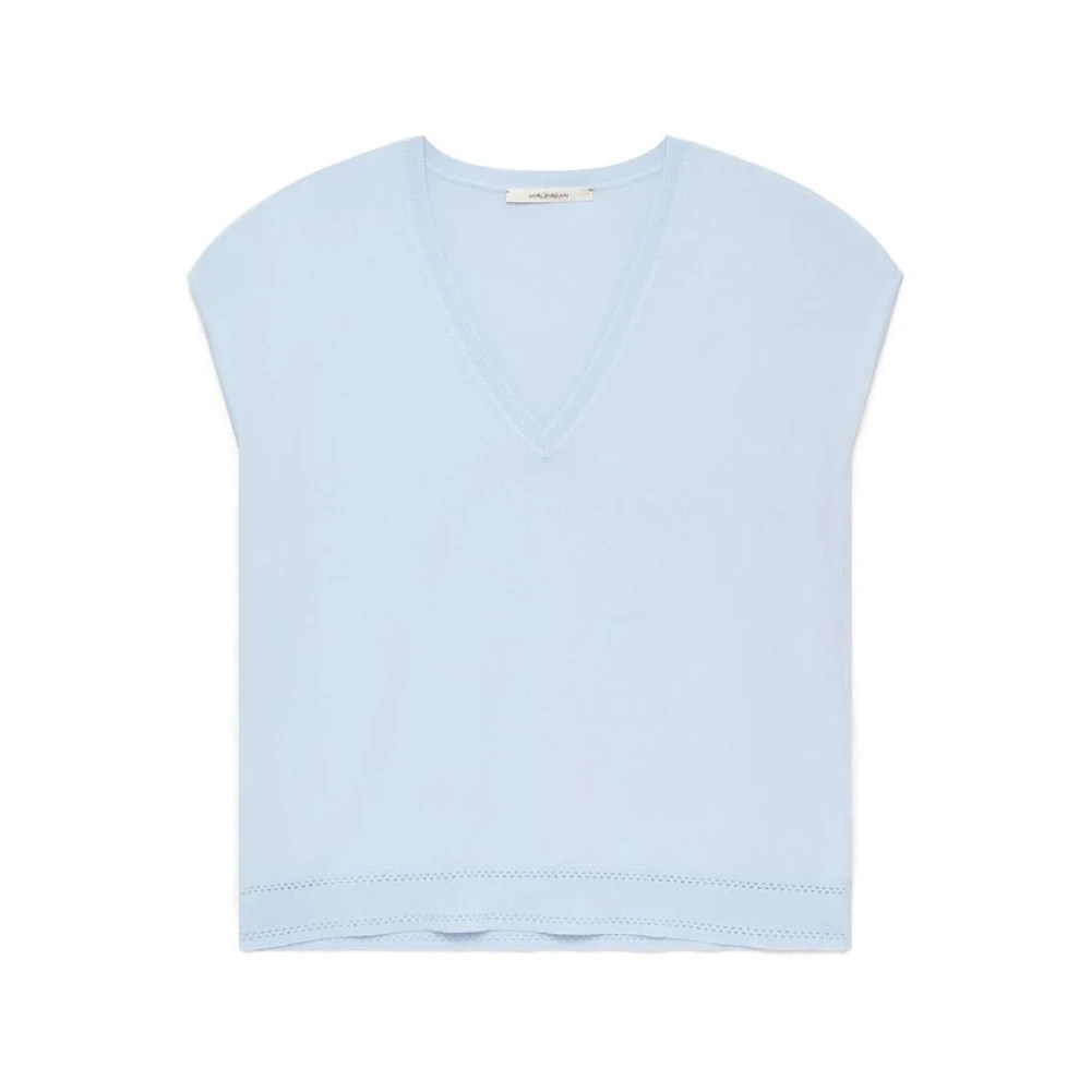 Maliparmi Donna Blu Maglie, S, New,