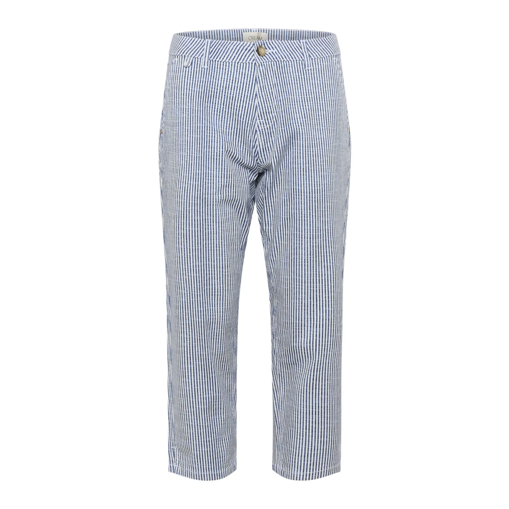 Trousers > Cropped Trousers - - Cream - Modalova