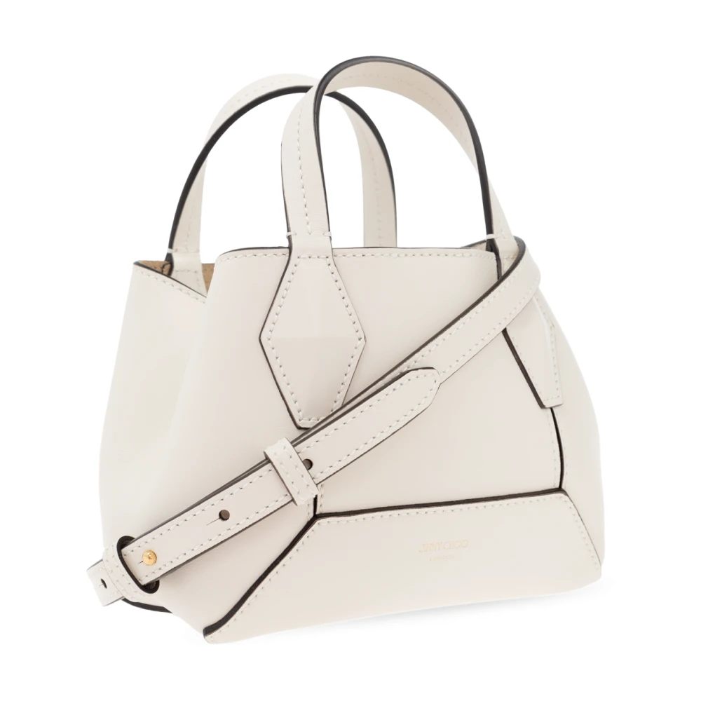 Jimmy Choo Handtas Diamond XS Beige Dames