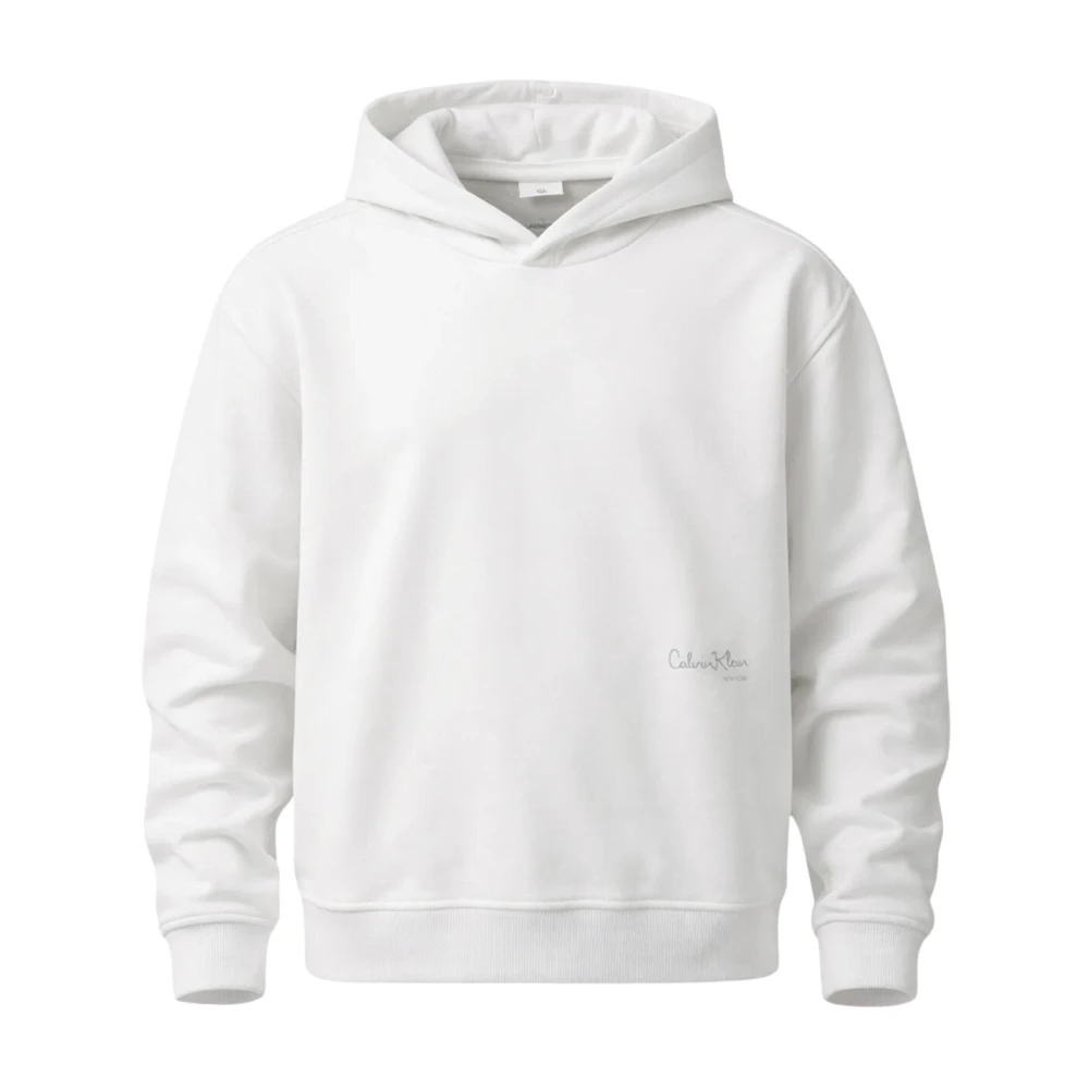Calvin Klein White Sweatshirt - Unisex - Kids Sweatshirts - 16 Y - Kids