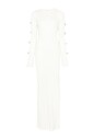 white-side-slit-dress-with-ribbed-detailing