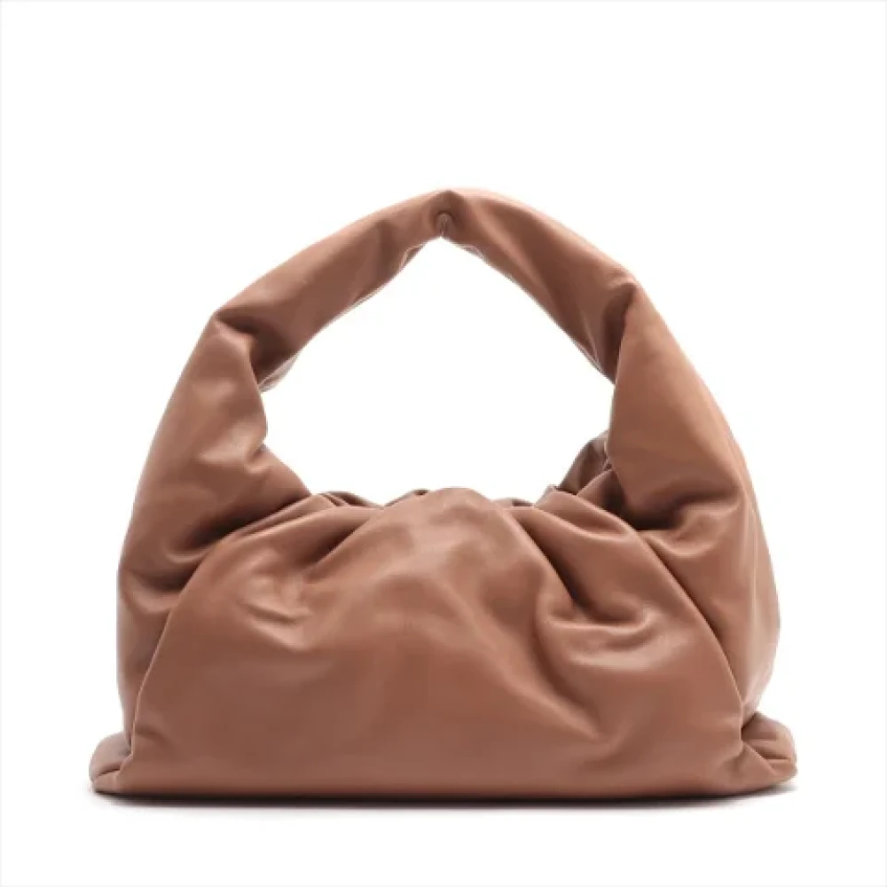 Bottega Veneta Vintage Pre-owned Leather handbags Brown Dames