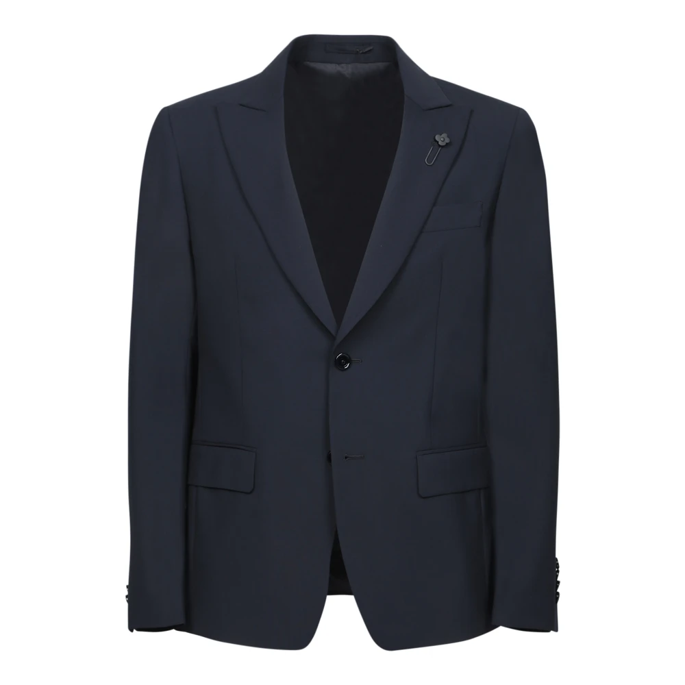 Lardini Blauw pak voor mannen Elegante stijl Blue Heren