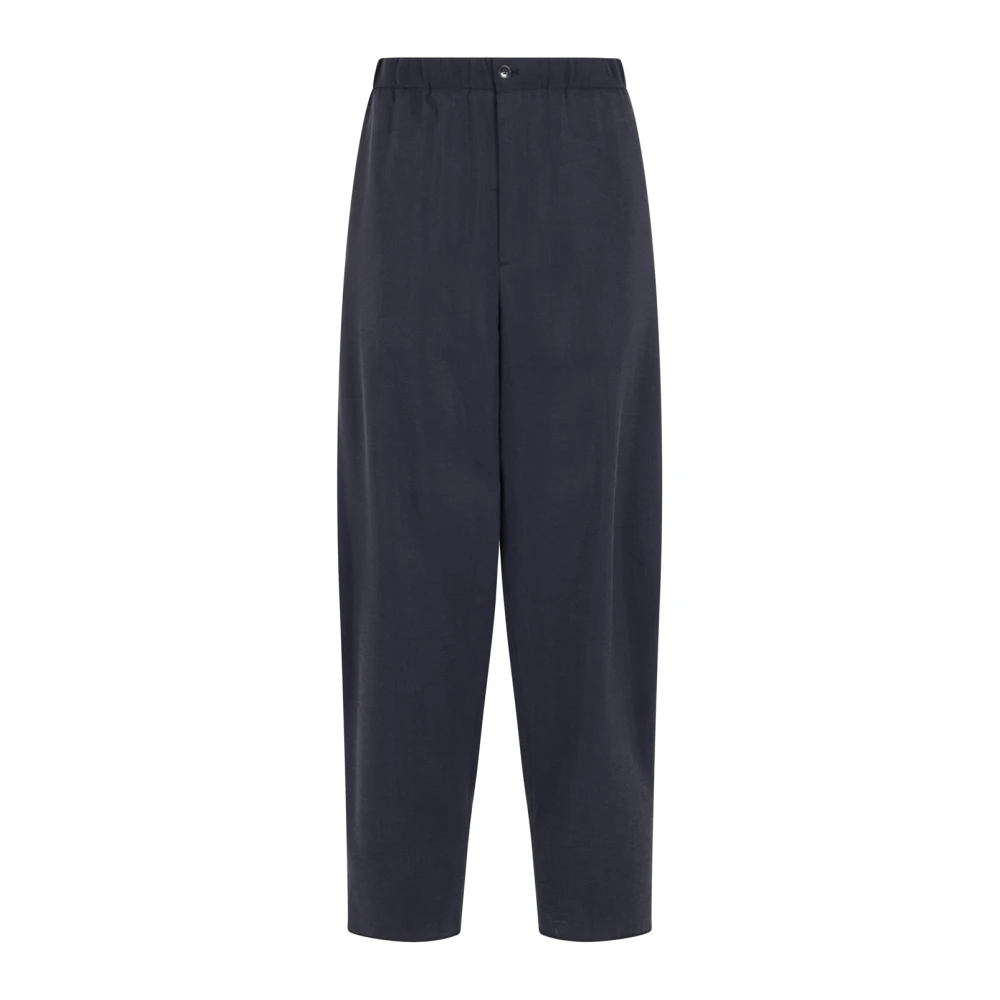 Giorgio Armani Grå Wide Trousers