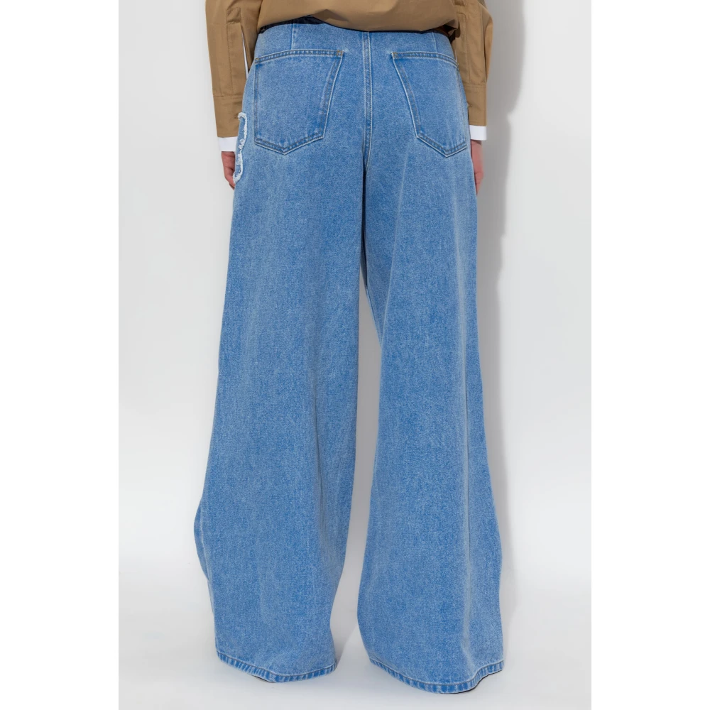 Marni Wide stijl jeans Blue Dames