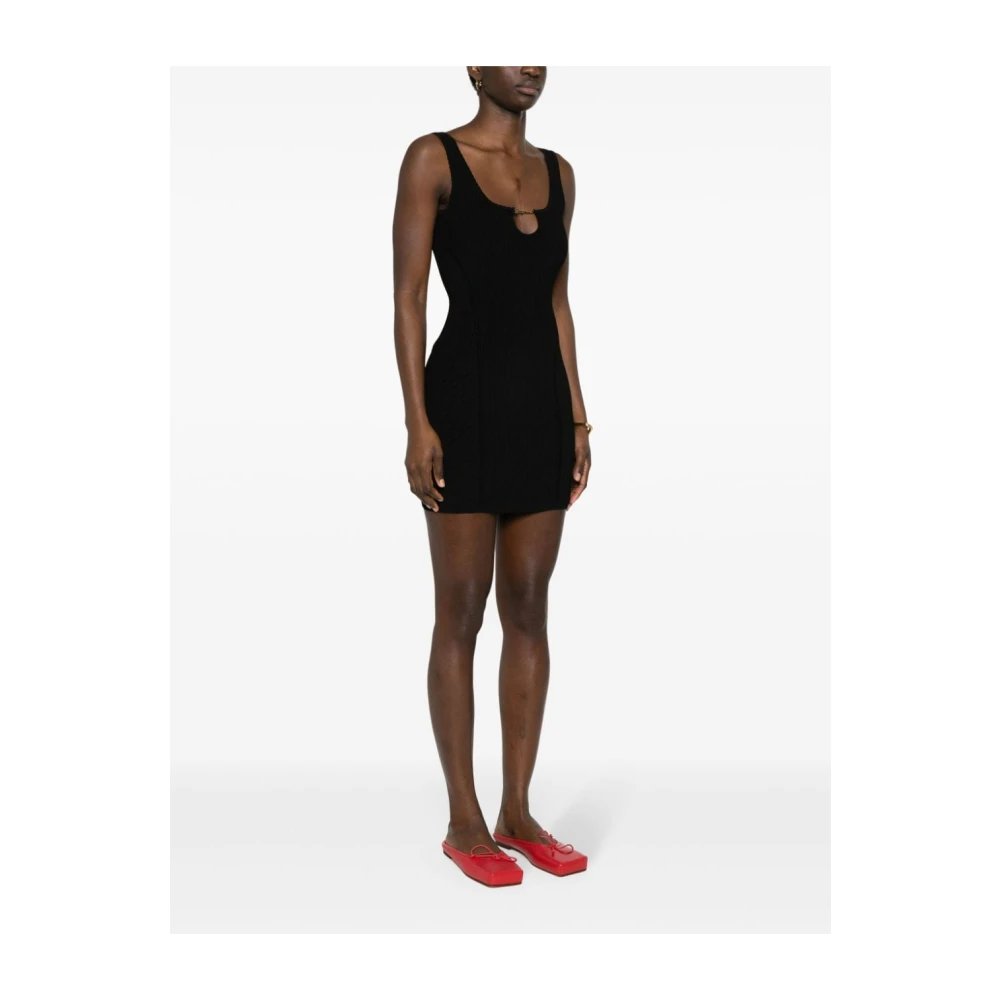 Jacquemus Short Dresses Black Dames