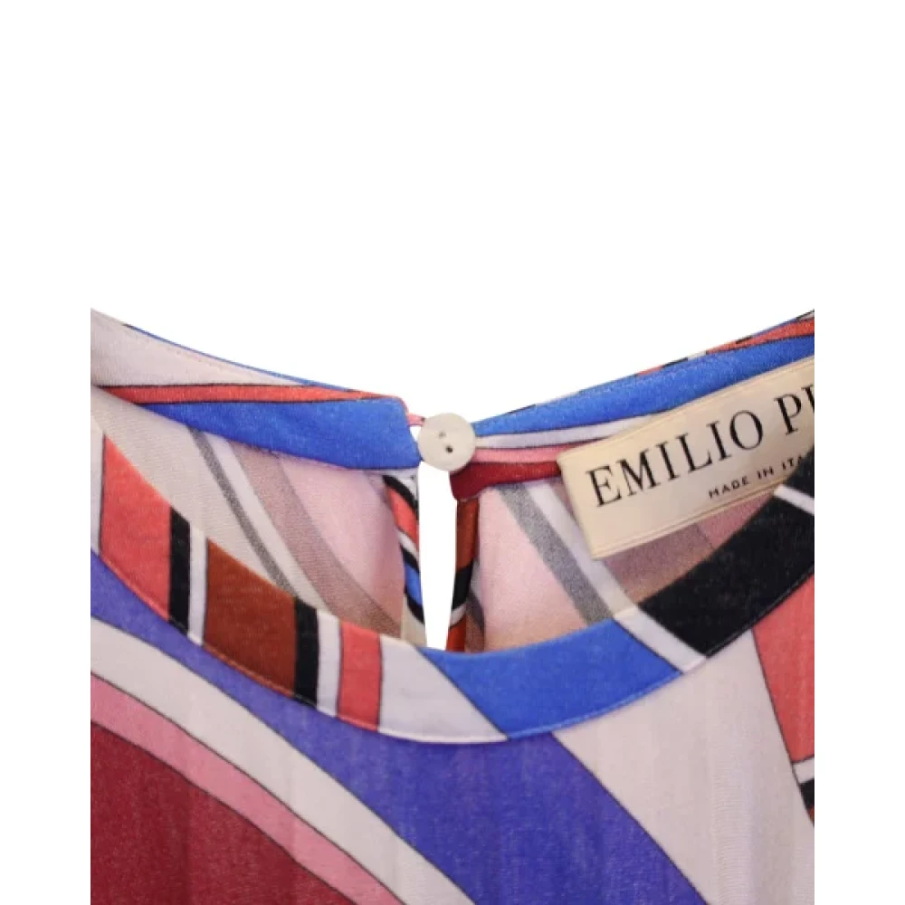 Emilio Pucci Pre-owned Polyester dresses Multicolor Dames