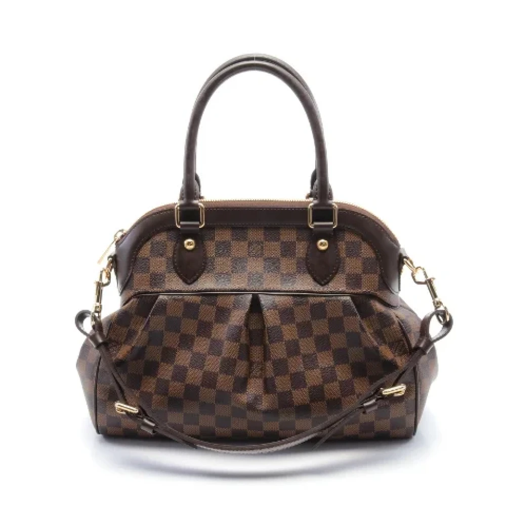 Louis Vuitton Vintage Pre-owned Canvas handbags Brown Dames