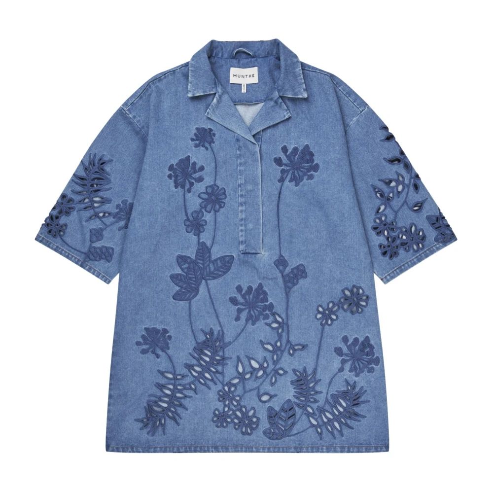 Munthe Women's Blue Shirts - Shirts - Xs - Blouses & Shirts